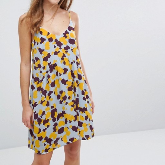 Vila Printed Cami Dress - Picture 1 of 9